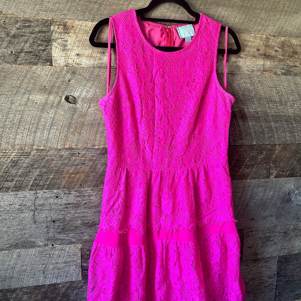 Pink dress